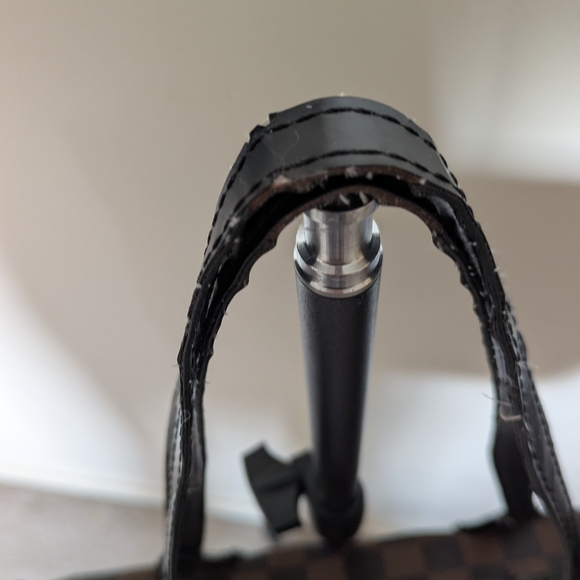 Louis Vuitton Neverfull MM Damier Ebene -Red Interior -Bag tote - Picture 13 of 16